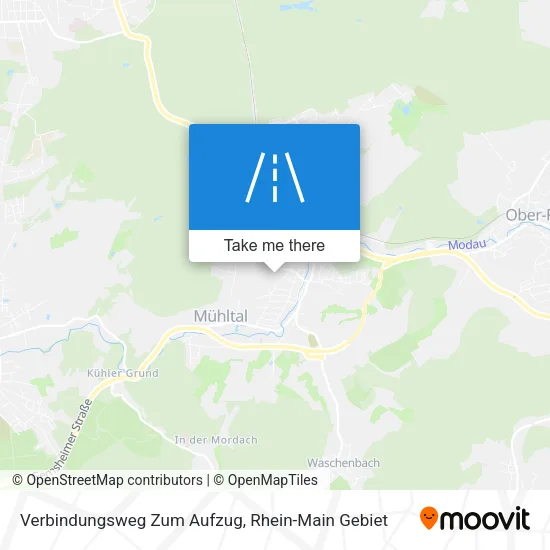 Карта Verbindungsweg Zum Aufzug