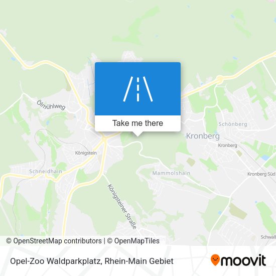 Карта Opel-Zoo Waldparkplatz