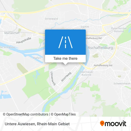 Карта Untere Auwiesen