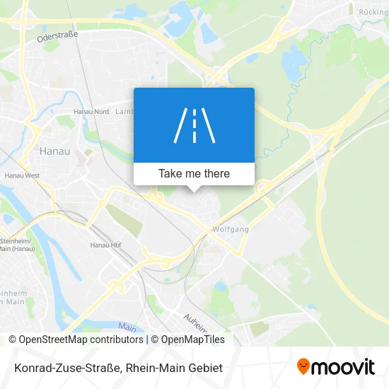 Карта Konrad-Zuse-Straße