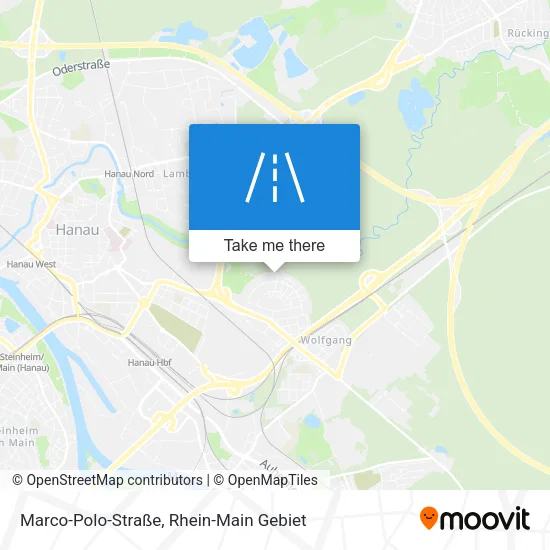 Карта Marco-Polo-Straße