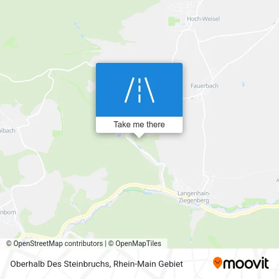 Карта Oberhalb Des Steinbruchs