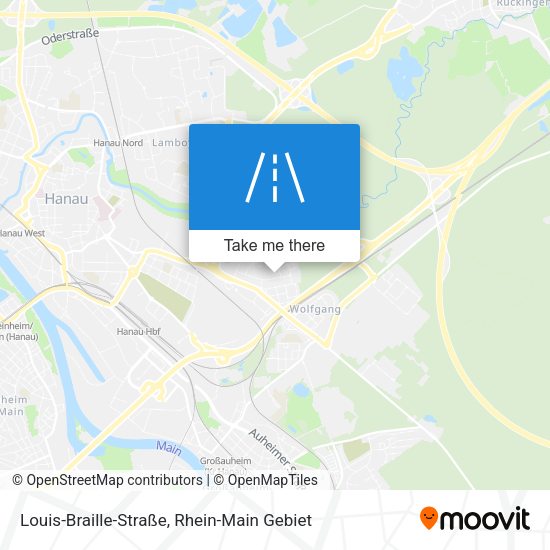 Louis-Braille-Straße map