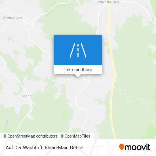 Карта Auf Der Wachtrift