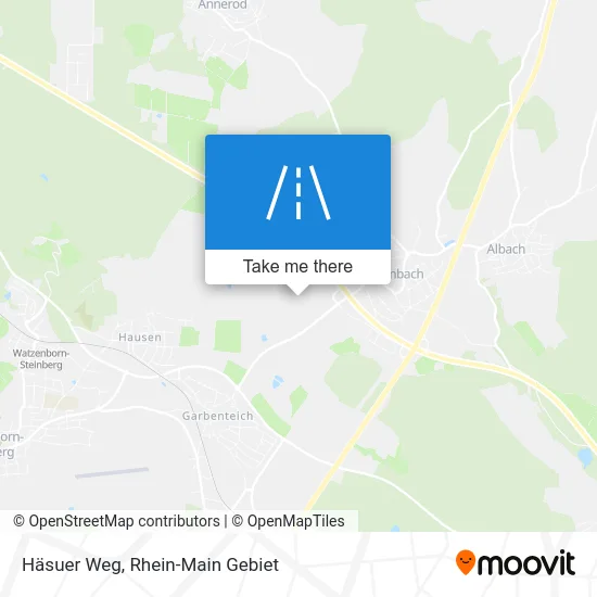 Карта Häsuer Weg