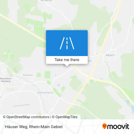 Карта Häuser Weg
