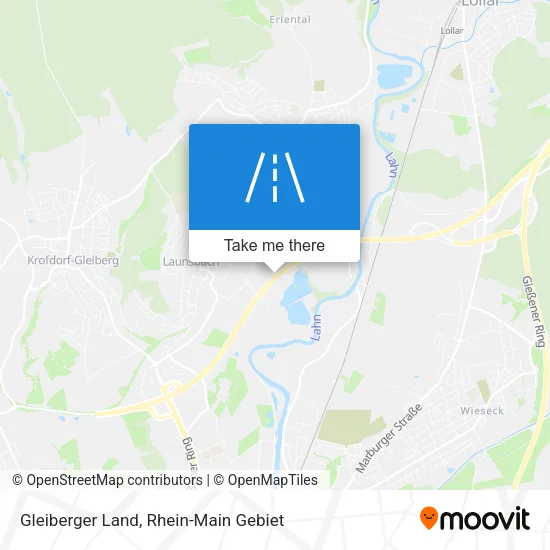 Карта Gleiberger Land