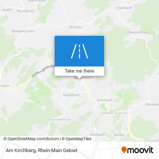 Am Kirchberg map