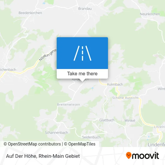 Карта Auf Der Höhe