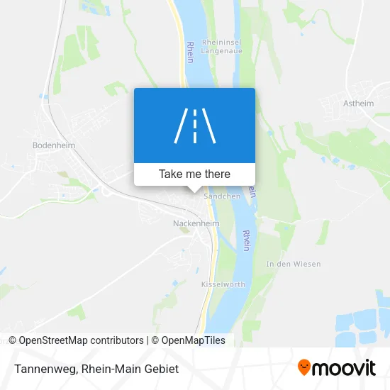Карта Tannenweg
