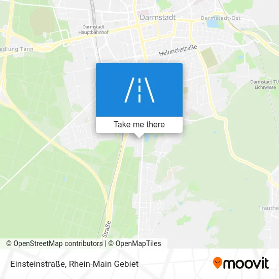Карта Einsteinstraße