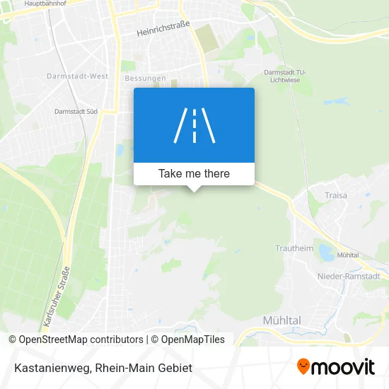 Карта Kastanienweg
