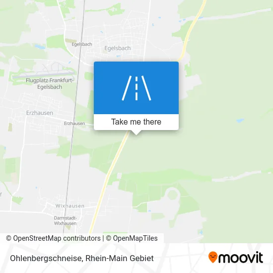 Карта Ohlenbergschneise