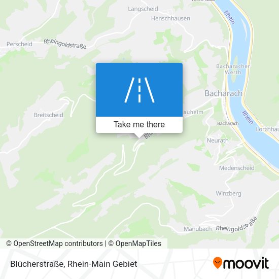 Blücherstraße map