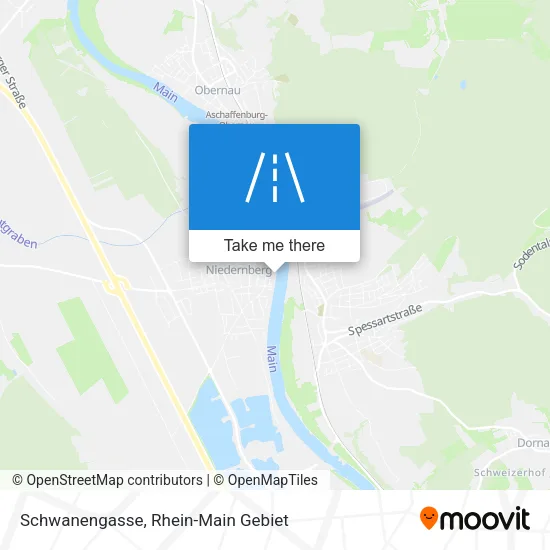 Карта Schwanengasse