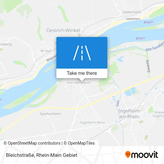 Карта Bleichstraße