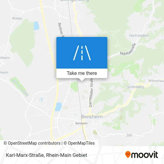 Карта Karl-Marx-Straße