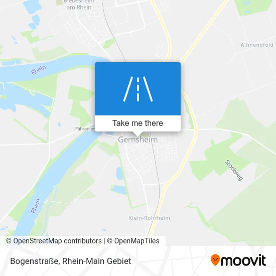 Карта Bogenstraße