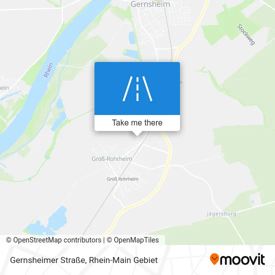 Карта Gernsheimer Straße