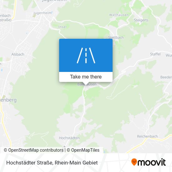 Hochstädter Straße map