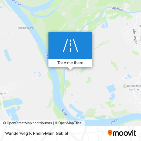 Карта Wanderweg F