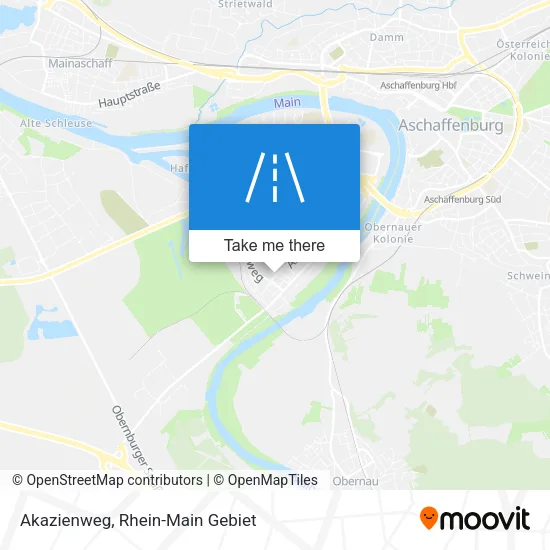 Карта Akazienweg