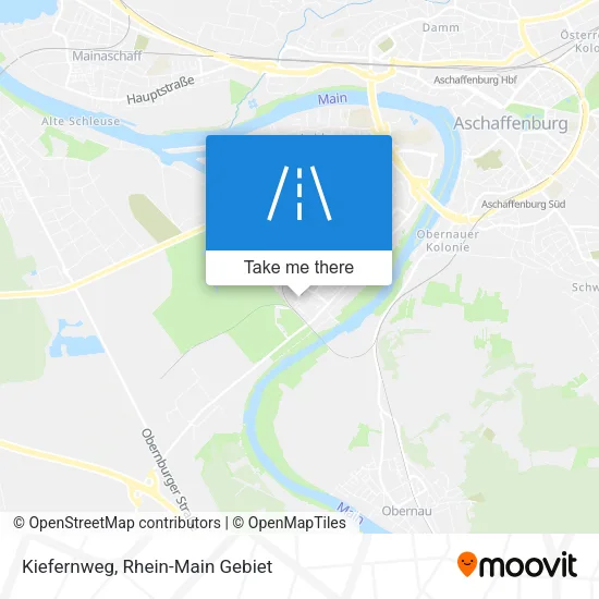 Карта Kiefernweg