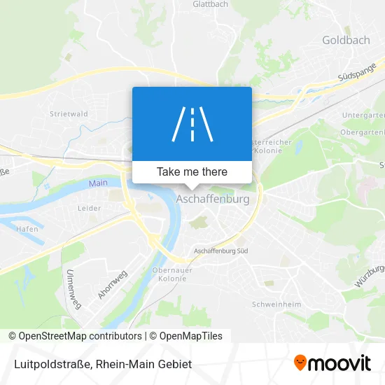 Карта Luitpoldstraße