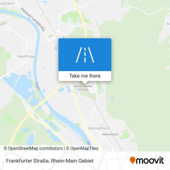 Frankfurter Straße map