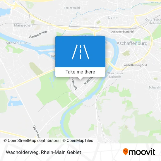 Карта Wacholderweg