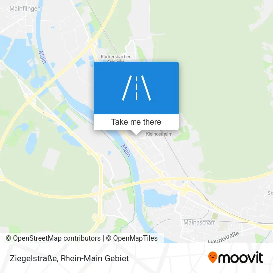 Карта Ziegelstraße