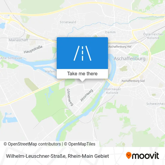 Карта Wilhelm-Leuschner-Straße