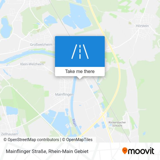 Карта Mainflinger Straße