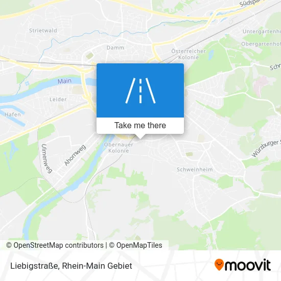 Карта Liebigstraße