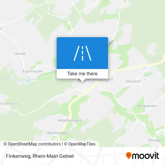 Finkenweg map