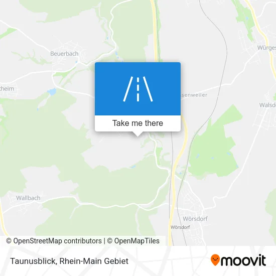 Карта Taunusblick