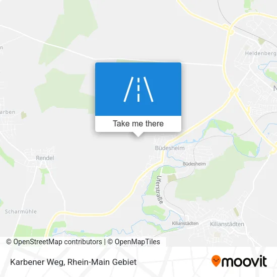 Карта Karbener Weg