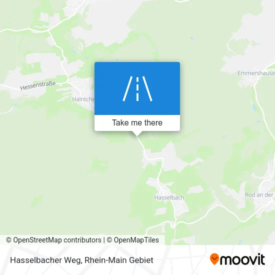 Карта Hasselbacher Weg