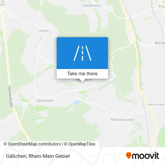 Карта Gäßchen