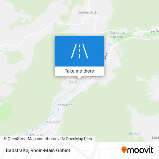 Карта Badstraße