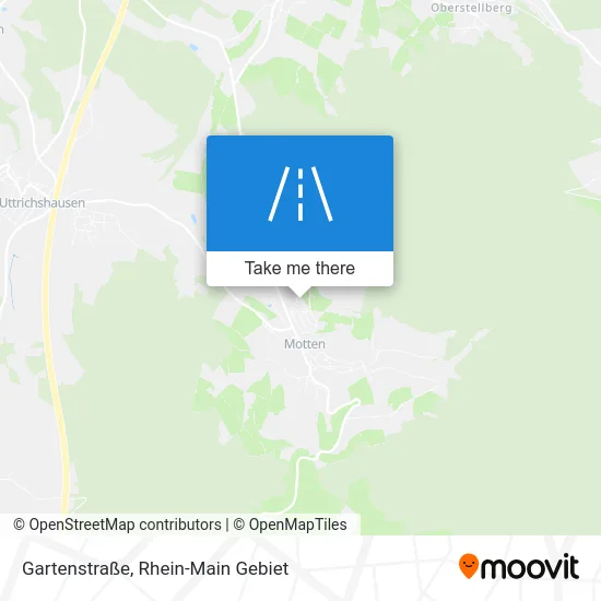 Карта Gartenstraße