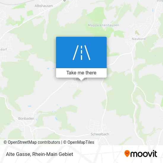 Карта Alte Gasse