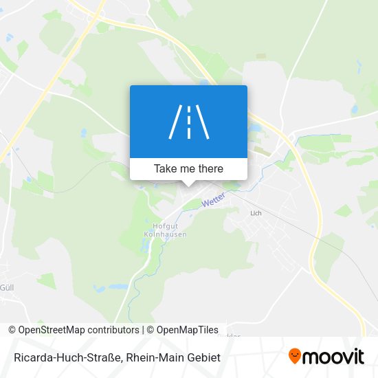 Ricarda-Huch-Straße map