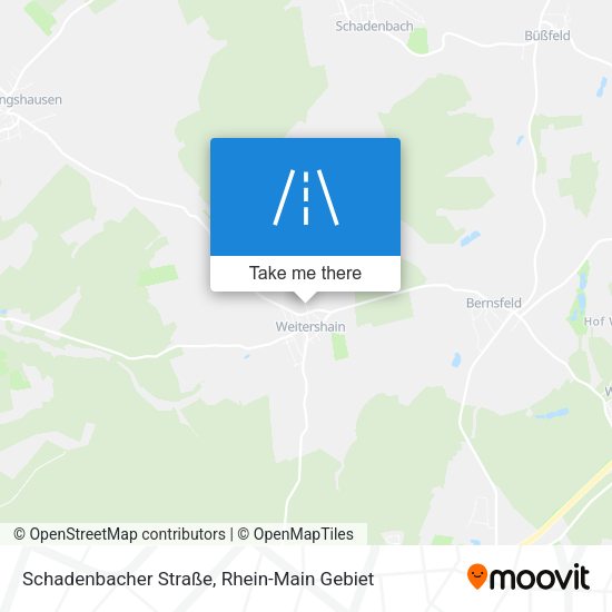 Schadenbacher Straße map