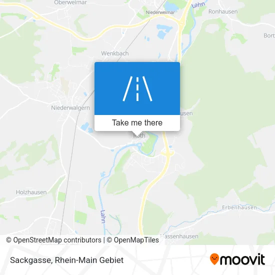 Карта Sackgasse