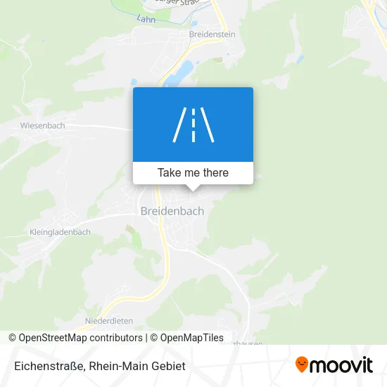 Карта Eichenstraße