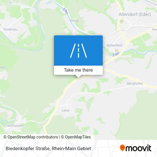 Biedenkopfer Straße map