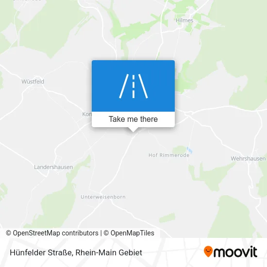 Hünfelder Straße map