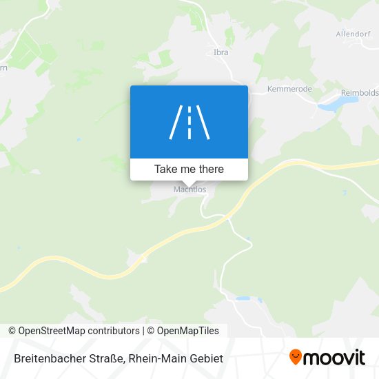 Breitenbacher Straße map