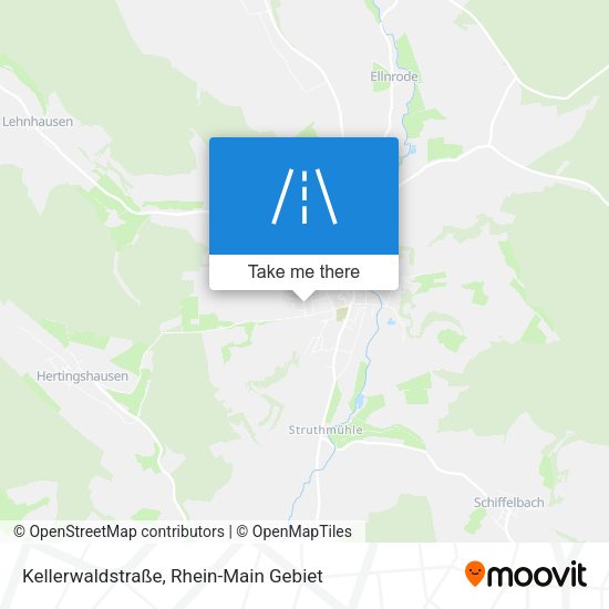 Kellerwaldstraße map